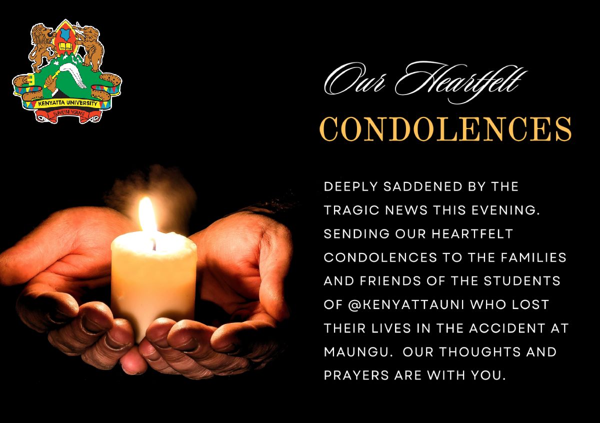 Our Heartfelt Condolences.