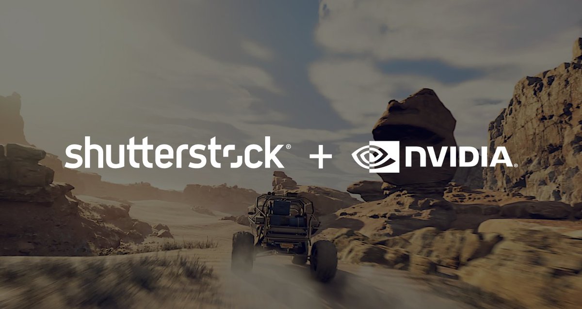 Shutterstock and @NVIDIAGTC are teaming up to revolutionize 3D content creation! Join us at the GTC AI Conference in San Jose, CA (or virtually) as we dive deep into the collaborative process of developing a cutting-edge gen AI solution for 3D modeling. bit.ly/3vk1Owz