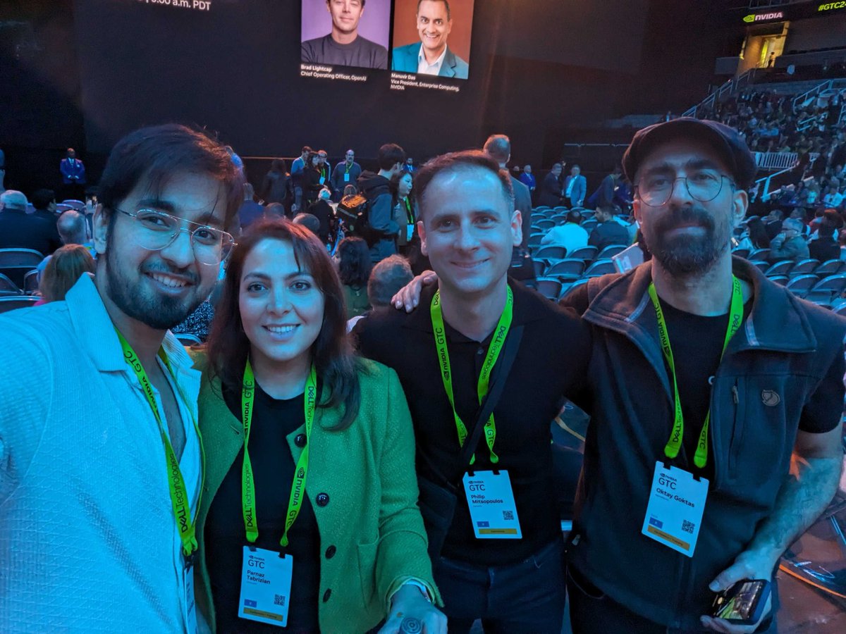 ParnazTabrizian's tweet photo. Excited to hear Jensen Huang’s keynote @NVIDIAGTC coming up in less than an hour! If you are attending #GTC24, drop by and say hello to the @covalentxyz team at booth # 1725.

@PhilMitsopoulos
 #hpc #ai #genai https://t.co/dQ6rTjIR8N