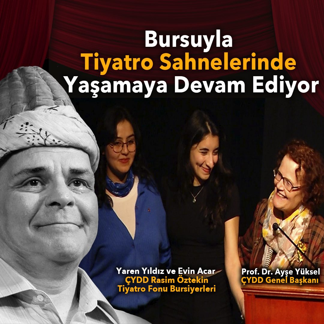 Aldığım çok güzel bir haberi sizlerle paylaşmak istiyorum. Çağdaş Yaşamı Destekleme Derneği Rasim Öztekin Tiyatro Bursu üç gencin tiyatro eğitimi almasına kaynak oldu. İki genç dörder yıl, bir genç ise bir yıl Rasim’in tiyatro bursuyla okuyacak.

8 Mart’ta düzenlediğimiz eşim