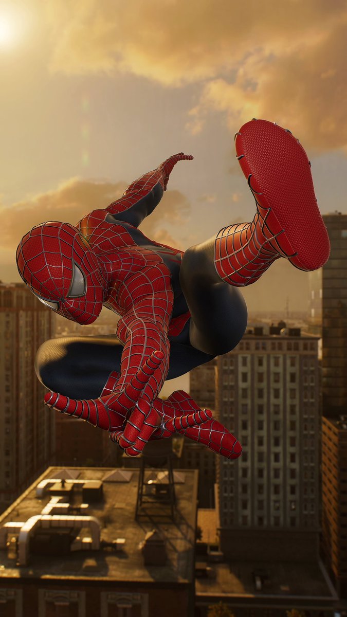 The Sheriff of these parts Tags: #SpiderManPS5 #InsomGamesCommunity #SpiderMan