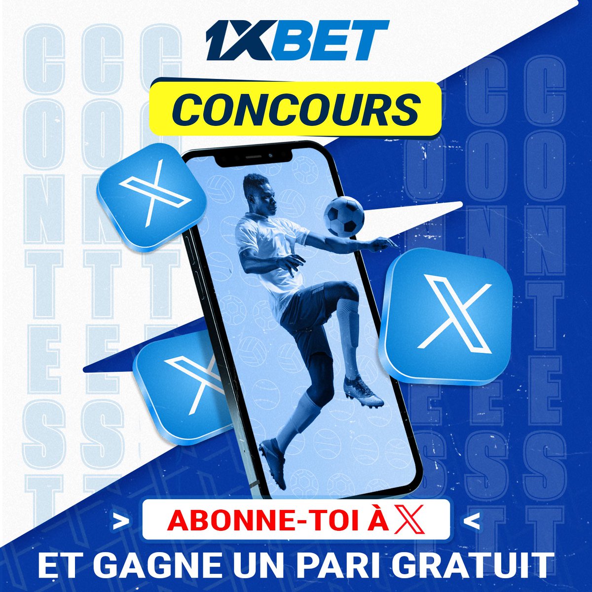 🤩🌍 Abonne-toi sur X et gagne des freebets exclusifs!
🎉Tu veux en faire partie ? 

1) S'abonner à notre page sur X
2) Retweeter cet article
3) Recevoir ton freebet !

Nous sélectionnerons les 5 gagnants de 6000 XOF le 25 mars.
Abonne-toi, reposte et gagne !