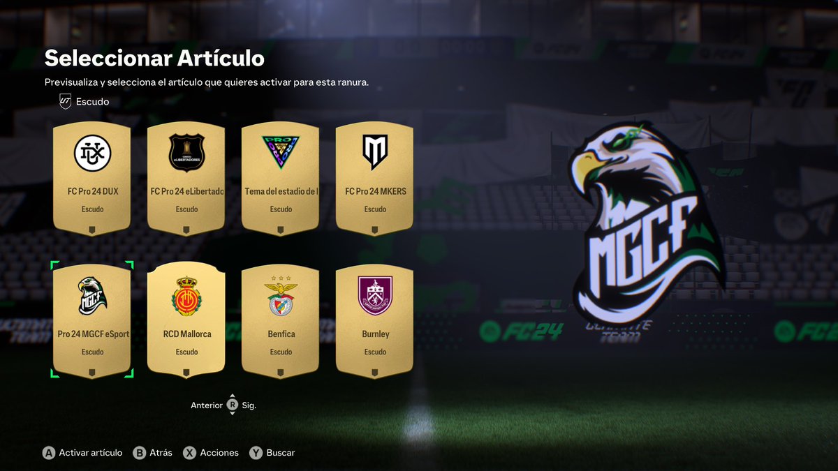 GopasCOL_'s tweet photo. El escudo de @MigolsClub @m1guel3agle  está disponible en EAFC24 
Felicidades muchachos 🔥🔥🔥 https://t.co/PyOx9avFm6