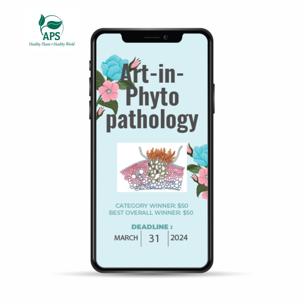 APS Graduate Student Committee (@plantpathgrads) on Twitter photo DON'T MISS THIS....Here is a gentle reminder as you start your week, we are still accepting applications for the Art-in-Phytopathology 2024 Contest. We look forward to your amazing art-works <a href="/plantpathgrads/">APS Graduate Student Committee</a>.
Last year's submission can be resubmitted, so keep'em coming. DON'T MISS THIS....Here is a gentle reminder as you start your week, we are still accepting applications for the Art-in-Phytopathology 2024 Contest. We look forward to your amazing art-works <a href="/plantpathgrads/">APS Graduate Student Committee</a>.
Last year's submission can be resubmitted, so keep'em coming.