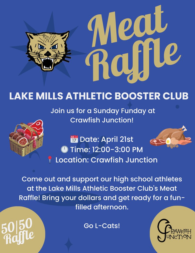 LcatsAthletics's tweet photo. Circle the date and make plans to join us for a day of excitement and fun! Don't miss out.
—save the date and come show your support! #LCatPride https://t.co/Vewu2tNtew