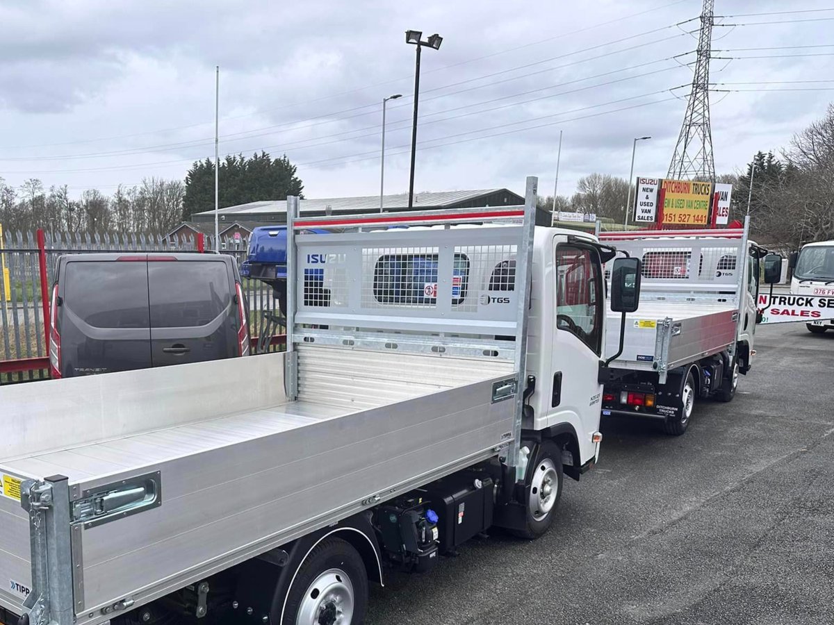 Take a look at these Isuzu Grafter tippers! 🖤 

The two vehicles were supplied to West Wallasey Fleet Hire Services by Ditchburn Truck Services and came with three-year unlimited mileage warranty and roadside assistance. 🚚 

#isuzutruck #fleethire #fleetmanagement