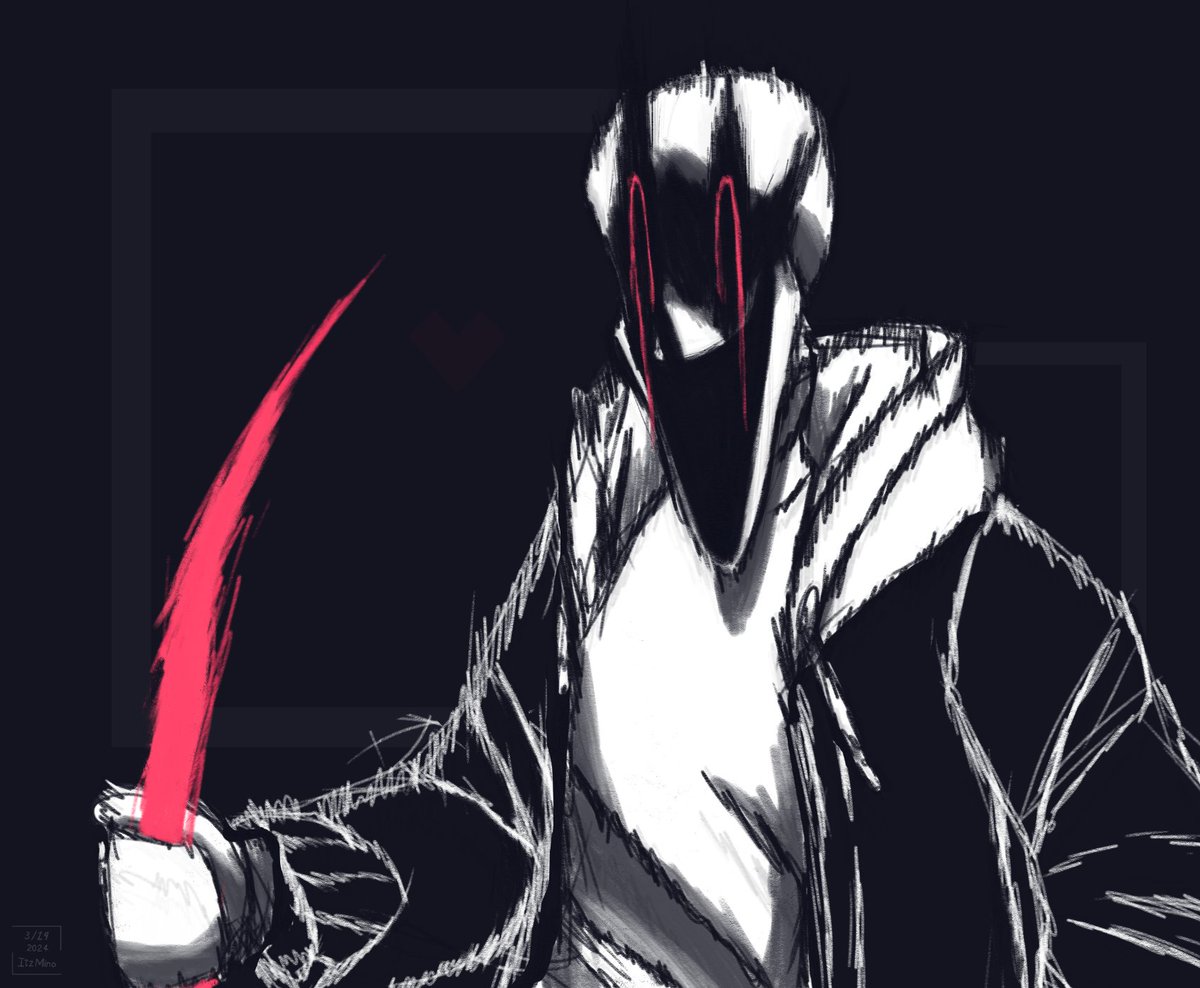 ItzMinomi's tweet photo. ＊ ██████ █████ ███████.

- Undertale : The Hackers ending by @iamaboss0 
#undertaleAU #vhs_sans #sans #fanart https://t.co/tMGL5HdNWE