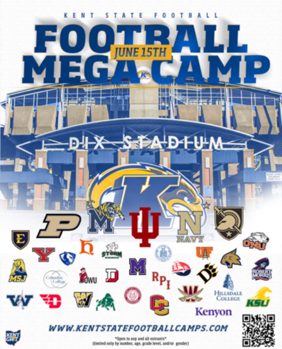 Thank you coach @keegan_linwood for the camp invite at @KentStFootball in June! @M2_QBacademy