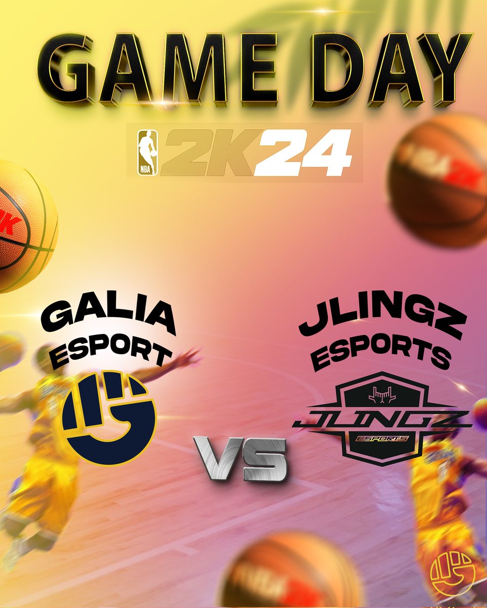 GaliaEsport's tweet photo. 🏀JOUR DE MATCH🏀

Aujourd'hui nos joueurs #NBA2K24 jouent leur dernier match de @2K_IES Tour Of Europe 😎

Ce sera face à @JLINGZesports à 22h30 😈

#GLtoWin https://t.co/q7MHVSOOe8