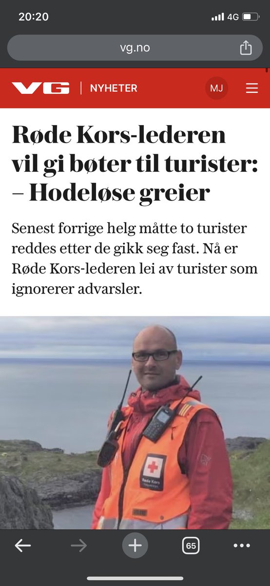 Jeg tror det kan bli litt vanskelig å definere hvem som er en turist og ikke.

(Understatement)
