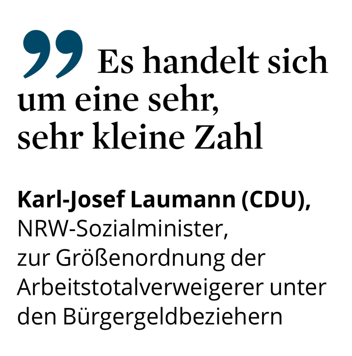 Dafür stellt die #CDU jede*n #Bürgergeld-Empfänger*in unter Generalverdacht. Karl-Josef Laumann sollte sich schämen, dass er für so was seine Hand hebt.