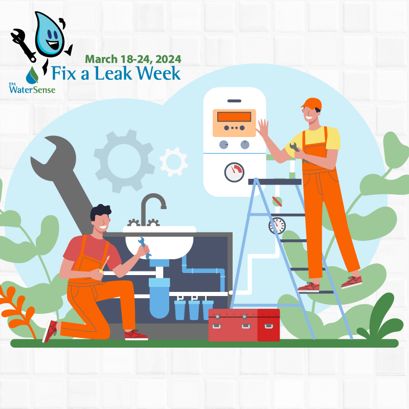 Time to roll up our sleeves for Fix a Leak Week. 💧 The Home Depot and @EPA are on a mission to stop household leaks. From toilets to shower heads, we've got the fix. thd.co/48UFwiM