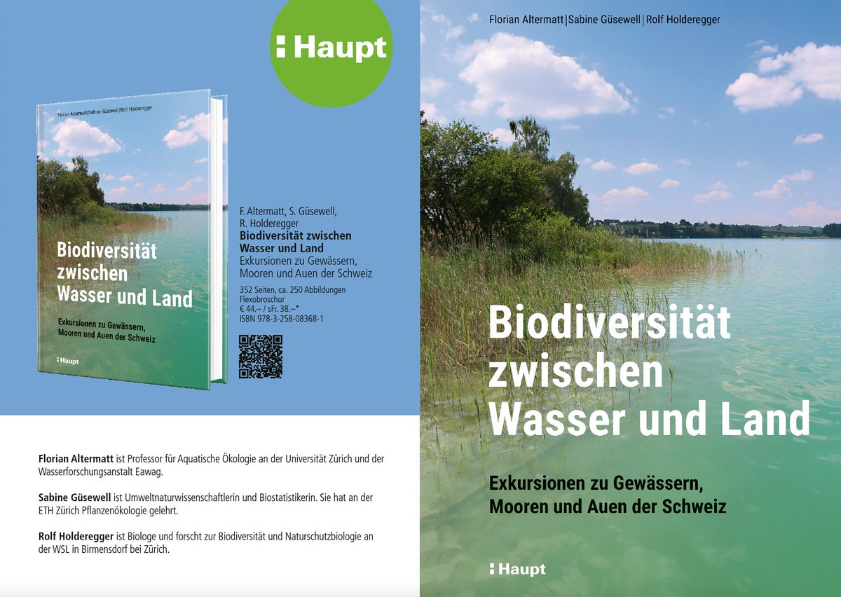 Auf 8 #Exkursionen aquatische und terrestrische #Ökosysteme der #Schweiz kennenlernen 🐟🐞🦠🦋🌿🛣️🔬🧬🇨🇭 Heute haben wir die finalen Proofs unseres Buchs an den @HauptVerlag gegeben, jetzt geht es in den Druck! #Buch #Biodiversität Ab Mai im Handel: haupt.ch/buecher/natur-…