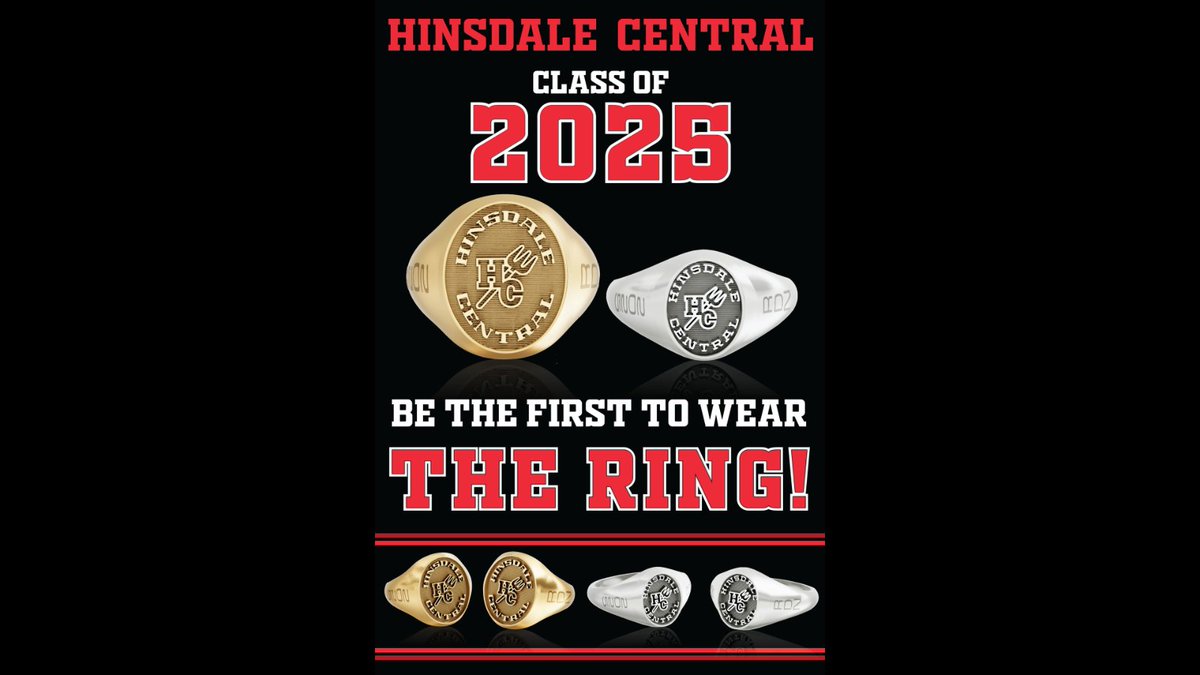 Juniors, ring orders have been extended to Tuesday, March 19th! Place order: bit.ly/3SWKB3T