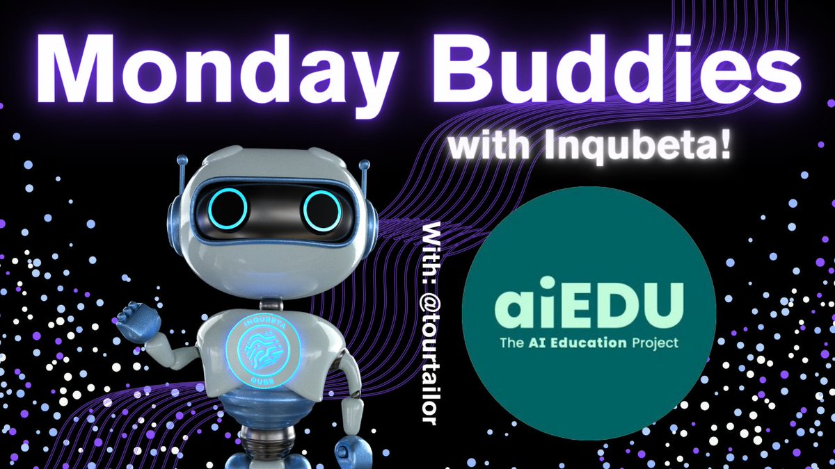 🔗Join us in celebrating our #MondayBuddies, @aiedu_org

💻They're on a mission to revolutionize education by empowering learners worldwide with AI literacy.

📂From comprehensive curricula to teacher training, they're paving the way for equitable educational experiences for all!