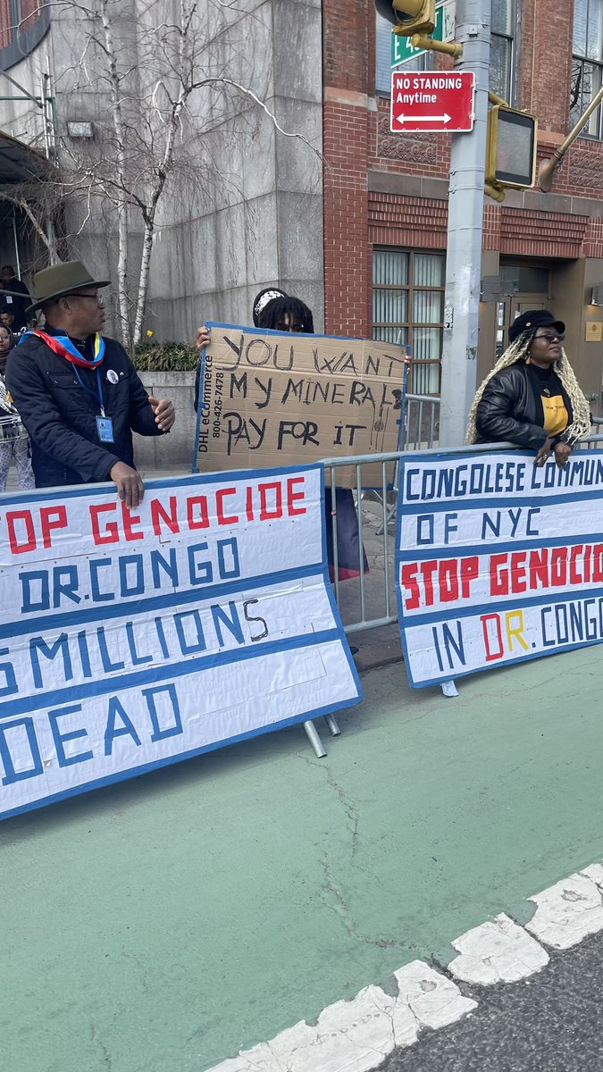 #FreeDRCongo #DRC #CongoisBleeding #CongoGenocide #FreeCongo 
📍 NYC