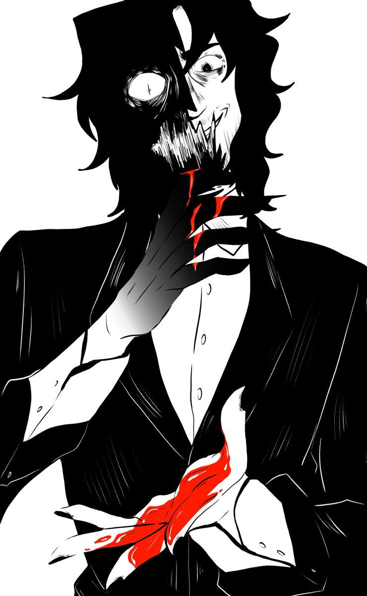 Lyamathecatvoid's tweet photo. Something in the shadows

#myart #digitalart #oc #originalcharacter #horror #horrorart https://t.co/dxCOklpYyJ
