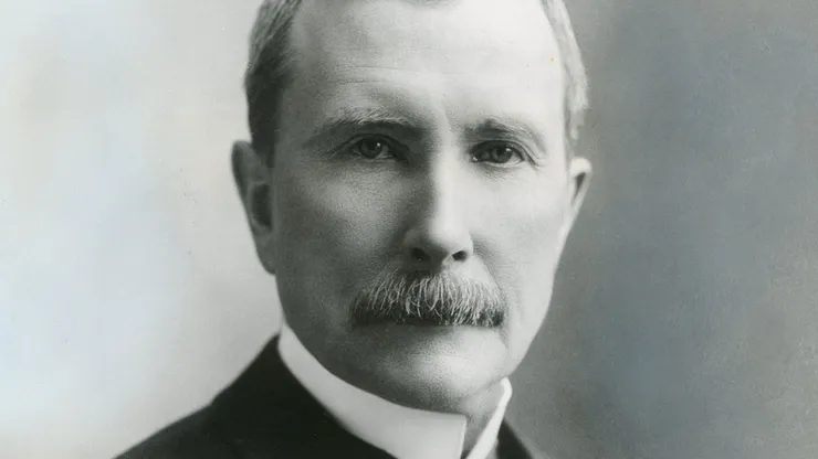 'He had a longer time frame, a more settled will, than other people.' I love that quote about Rockefeller. If you are more sure of what you want and take a longer view, you'll win 99% of the time.