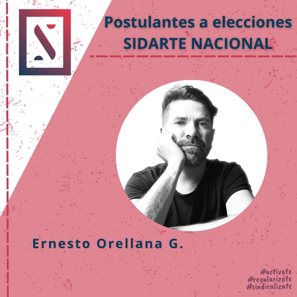 sidarte_chile's tweet photo. El próximo 26 de marzo se llevarán a cabo las elecciones de nuevo directorio. Conoce a los postulantes. Hoy compartimos la carta de Ernesto Orellana. #sidarte #eleccionessidarte https://t.co/Hzma0n4mxn