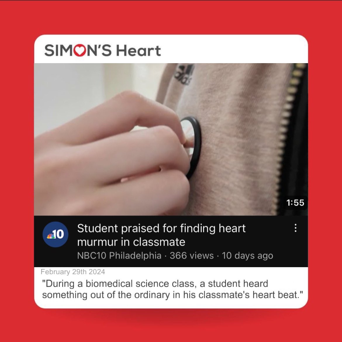 📚🌟Proof that education and action make a powerful combo!🌟📚 Check out the video: youtu.be/iwcVxuQJ0ns?si… #Inspiration #EducationInAction #HealthAwareness #SimonsHeart