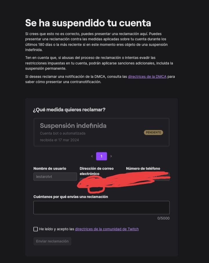 Chicos terribles noticias creo que me tiraron mi cuenta de Twitch según eso por bot  y yo que IVA a regresar a hacer directos en Twitch ayudaaaaa 😭😭😭😭😭