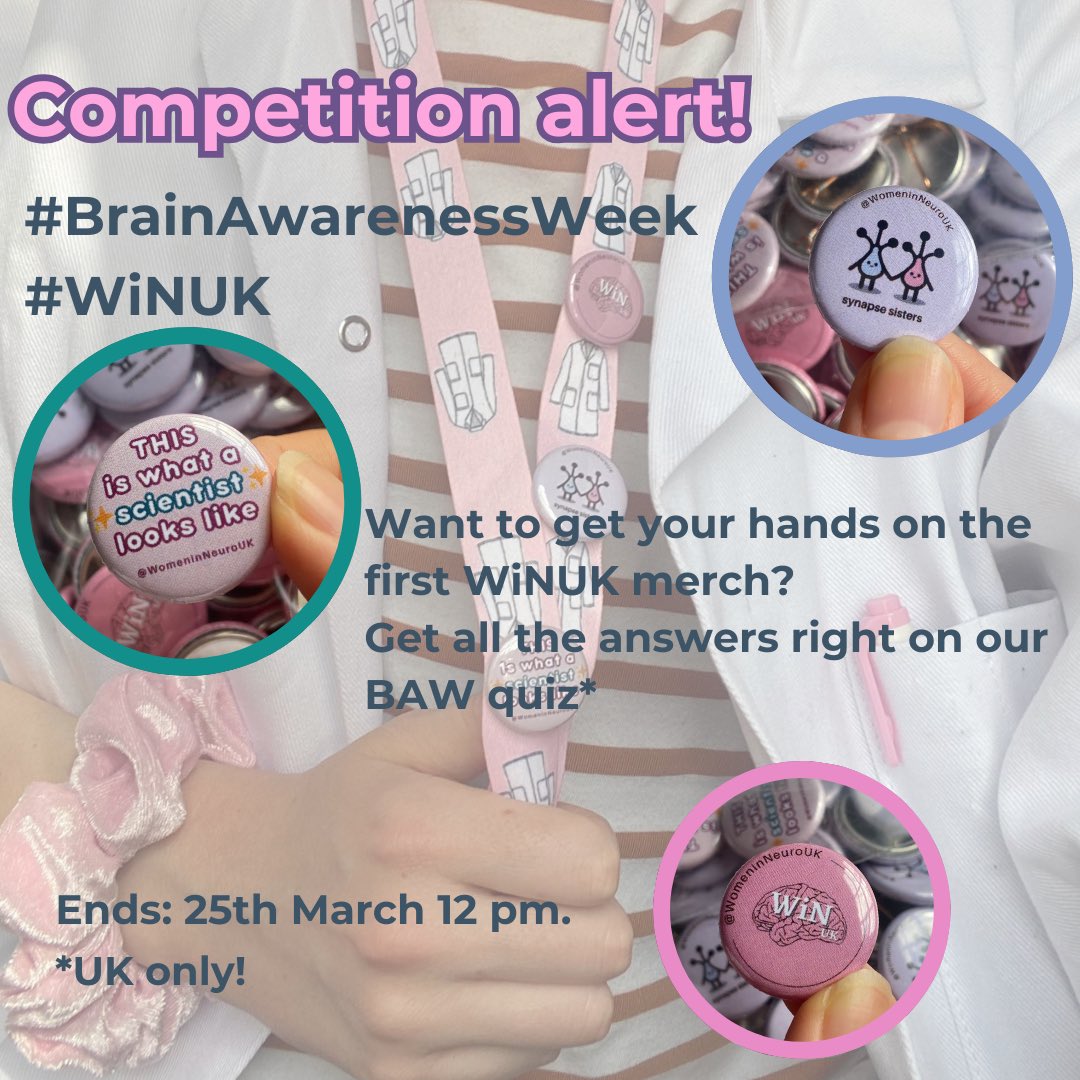 COMPETITION TIME! 📢 Want to get your hands on the first #WiNUK merch? 🥰 To enter, follow, repost & get all the answers right on our #BAW quiz: docs.google.com/forms/d/e/1FAI… Two winners will be chosen at random. UK only! Ends: 25th March 12pm