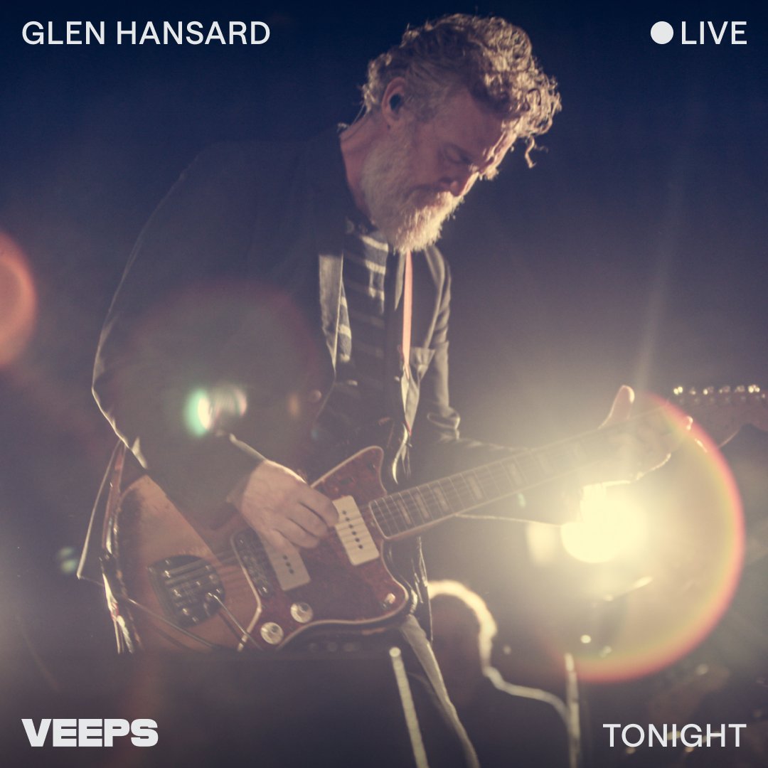 Sold out at City Winery tonight in NYC but get tix to live stream the show via @Veeps ~ veeps.events/glen-hansard