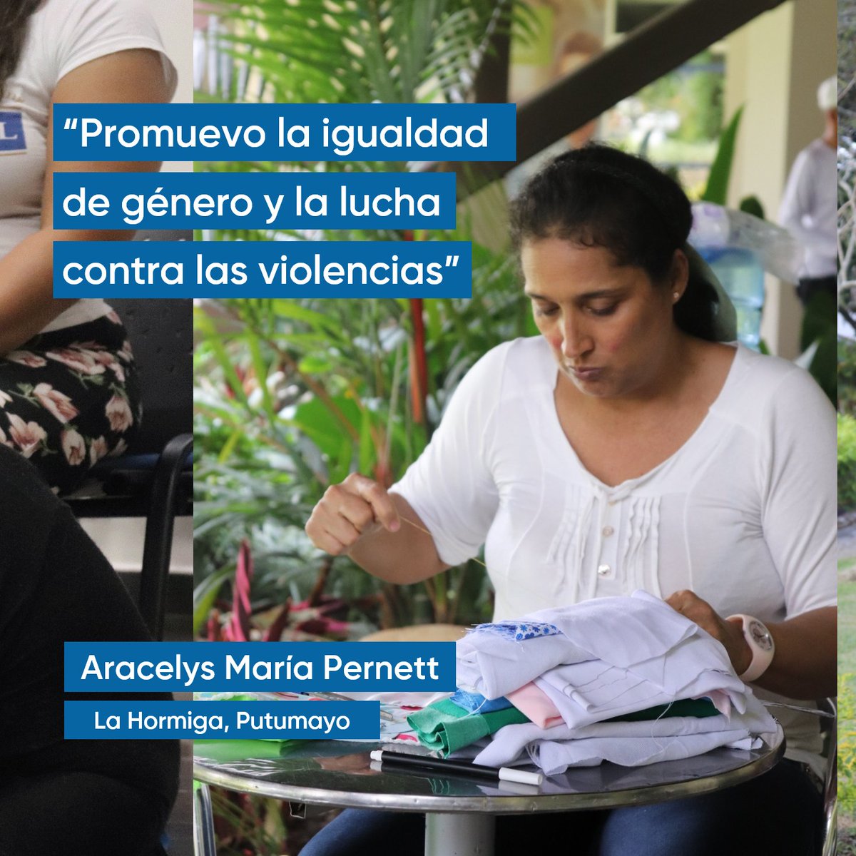 #FinanciarLiderazgosFemeninos I Desde el proyecto Entornos Libres de Violencias Basadas en Género buscamos visibilizar, reconocer y aplaudir el trabajo infatigable de las lideresas que día a día avanzan en la construcción de un mundo sin violencias. @ACNURSuramerica