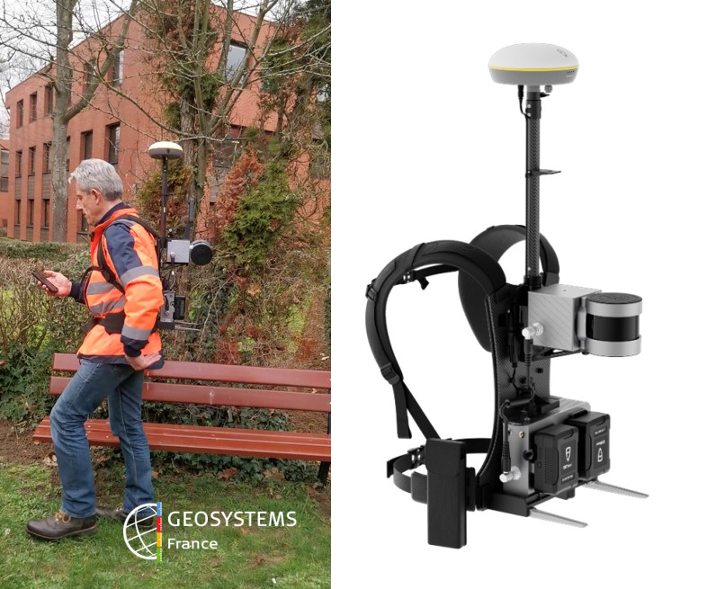 GEOSYSTEMS_FR's tweet photo. Combinez précision relative et précision absolue avec le Scanner LiDAR 3D Trion S1 l’option Backpack + GNSS RTK 🌐 rdv sur https://t.co/fAQN4x94oL @FJDynamics https://t.co/mSKpUu1LiW