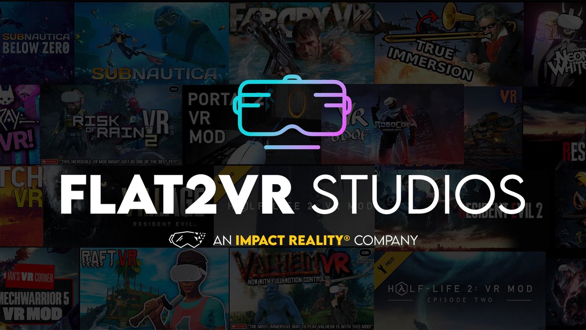 xr_update's tweet image. Experience gaming's next chapter with #Flat2VRstudios! A driven community that won't take no for an answer, transforming classics into VR. Now they've leveled up with their own studio! 🎮🕶️ Check it out: xrupdate.com/flat2vr-studio…