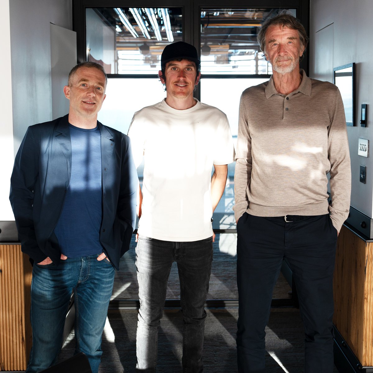 It’s a big one - tomorrow we welcome Sir Jim Ratcliffe to the GTCC! He’s G’s big boss, a huge cycling fan, the new part-owner of Manchester United and one of the most talked about men in sport right now. You won’t want to miss it 🎙️