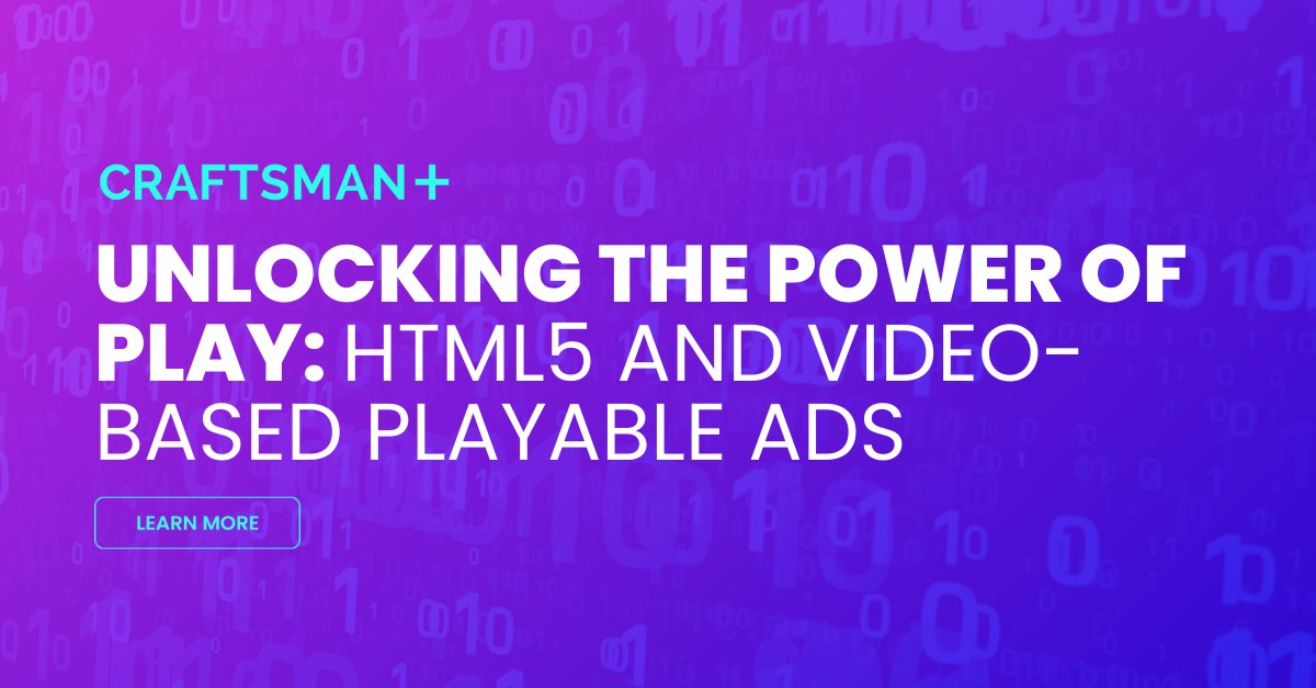 Why choose between HTML5 and video-based playables when you can have the best of both worlds? Our latest blog post breaks down the benefits of testing and integrating both to skyrocket your digital marketing results. Read it now and level up your ad game! hubs.li/Q02pSmtf0