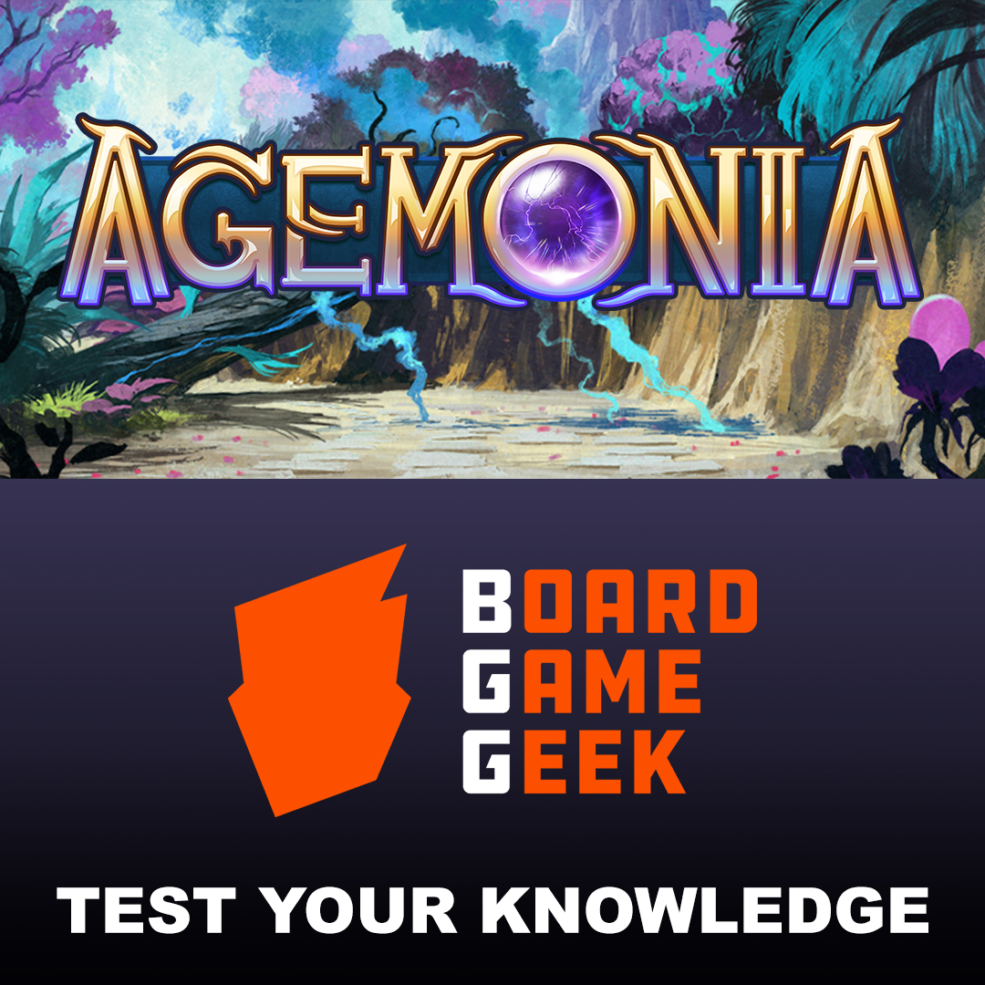 Attention adventurers! 📚 Are you ready to embark on a quest of Agemonia knowledge? <a href="/BoardGameGeek/">BoardGameGeek</a>'s Agemonia contest will test your knowledge, with the potential to win amazing prizes!

Learn more: boardgamegeek.com/contest/agemon…