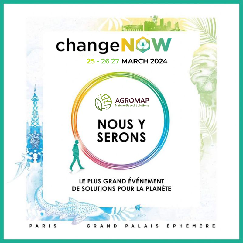 agro_map's tweet photo. AGROMAP à ChangeNOW 2024. À tr��s bientôt.
#agroforesterie #reforestation #écosystèmes #sustainable #biodiversité #forêt #Cacao #Carbone #écologie #climatechange #carbonneutrality #cop15 #planet #environmental #climatechange #globalwarming.  #Climatechange, #globalwarming https://t.co/Mwv76Pfm8B