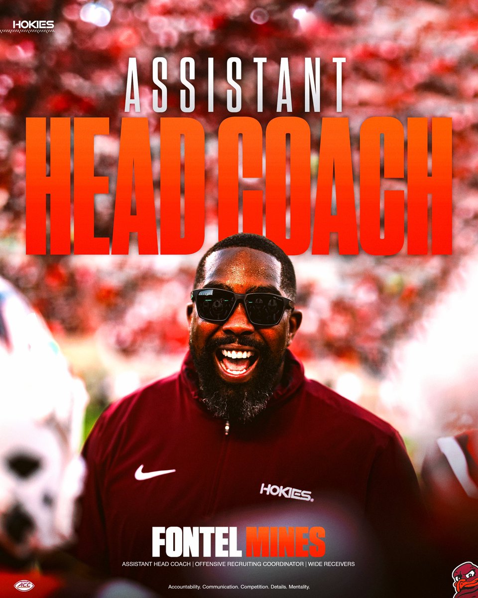 Let us reintroduce Coach Mines 😏 Congratulations on the promotion to Assistant Head Coach! Well deserved 👏 #ThisIsHome | @Coach_Mines