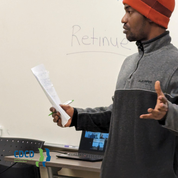 CDCDurham's tweet photo. CDCD Newcomer Youth Services hosted Public Speaking sessions with @Toastmasters for February. .
#CDCD #NewcomerYouthServicesDurham #ToastmastersOfficial #MondayMotivation https://t.co/Kc1doQofHC