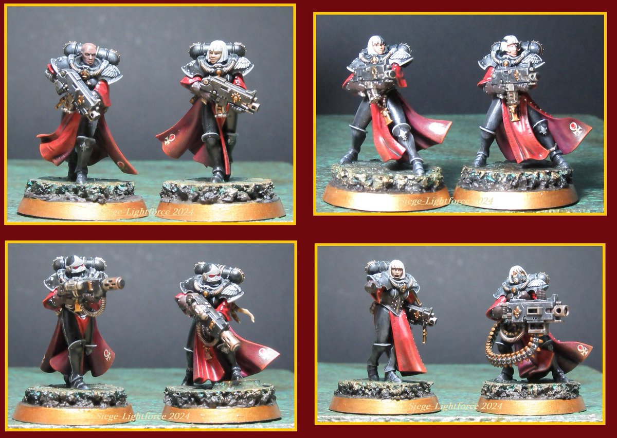 SiegeLightforce's tweet image. My Sisters of Battle, 2024

#Warhammer #Warhammer40k #Warhammerpaiting #Impirium #Adeptassororitas #HermanasDeBatalla #sistersofbattle