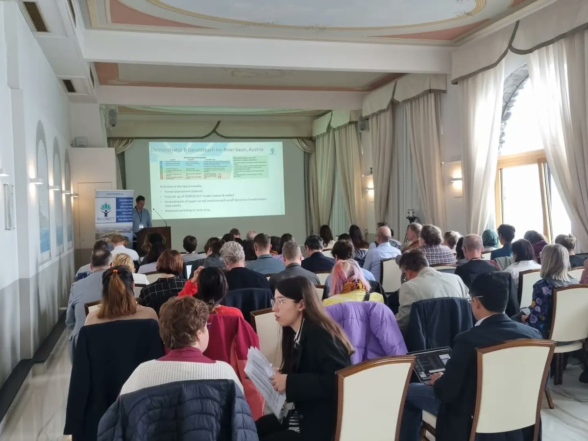 Avvio oggi a Camogli dell'11 Assemblea del Reconect Project Oltre 50 esperti internazionali in mitigazione del #rischio geo-idrologico e gestione delle #risorseidriche saranno impegnati in confronti e sopralluoghi sul territorio del Parco e nel levante ligure <a href="/H2020RECONECT/">RECONECT</a>