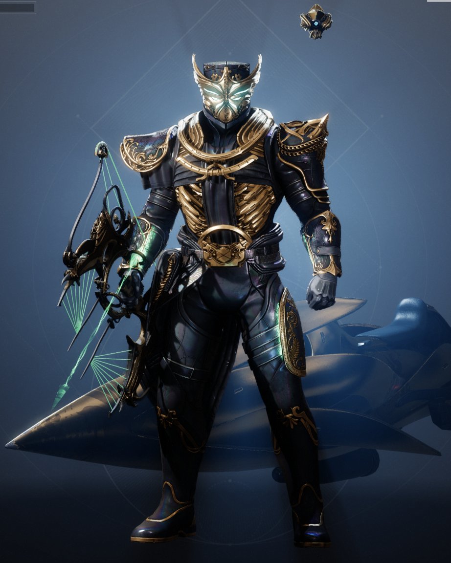 Muffin_Bandit_'s tweet image. This guardian was destined to wield Wish-Keeper! 

@Deathsbydusk absolutely cooked with this one!