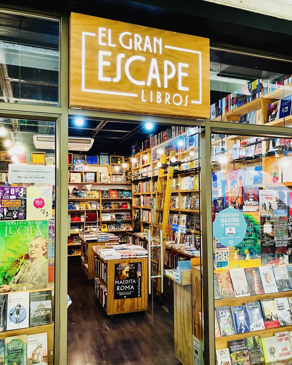 Librerías El Gran Escape tweet media