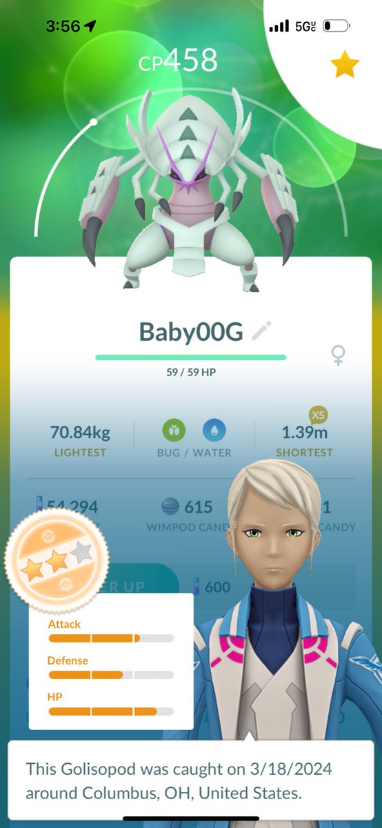 josephcup18's tweet photo. This right here is the OG of the babies #ExtraSmall #Excess #XS #Under500CP #BabyCup #LittleCupAdd #PokémonGO #GBL #pvp https://t.co/TVWic1U0kH