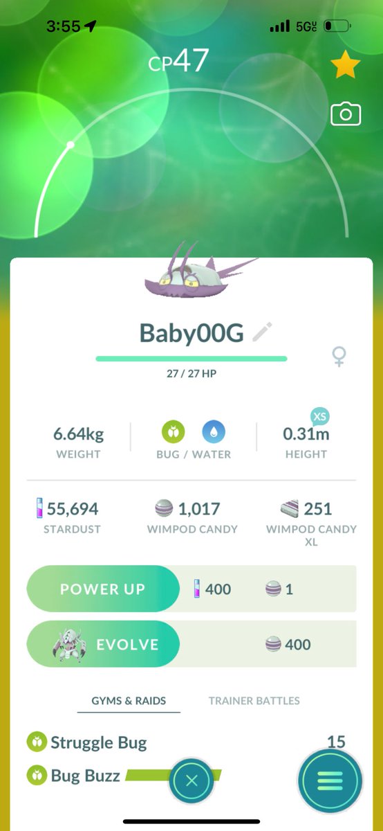 josephcup18's tweet photo. This right here is the OG of the babies #ExtraSmall #Excess #XS #Under500CP #BabyCup #LittleCupAdd #PokémonGO #GBL #pvp https://t.co/TVWic1U0kH
