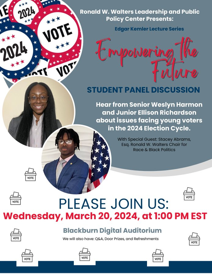 Don't forget to mark your calendars to attend 'Empowering the Future', a discussion with the 2024 Edgar Kemlar Award winners.