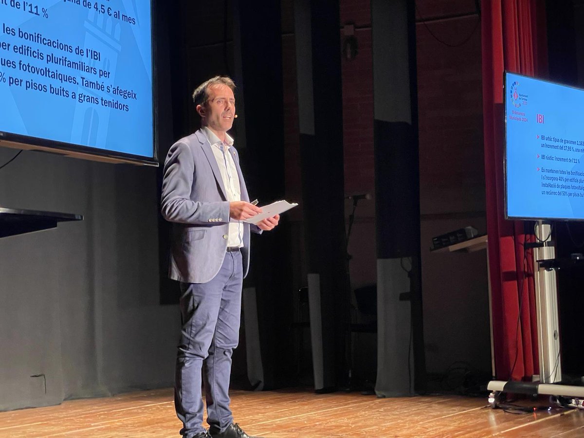 Gràcies a tots i totes els qui heu vingut a l'Audiència Pública on he pogut explicar el projecte re ciutat que estem impulsant durant este 2024 per fer avançar la nostra ciutat. Seguim! #Tortosa #terresdelebre