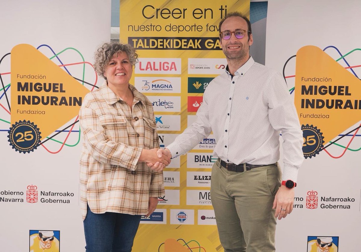 Renovación del patrocinio com <a href="/FundMIndurain/">Fundación Miguel Induráin Fundazioa</a> 

Un año más, la entidad navarra apuesta por mantener su apoyo a nuestro club con el objetivo de promover el deporte adaptado en Navarra; asegurando, de esta manera, la continuidad del proyecto.