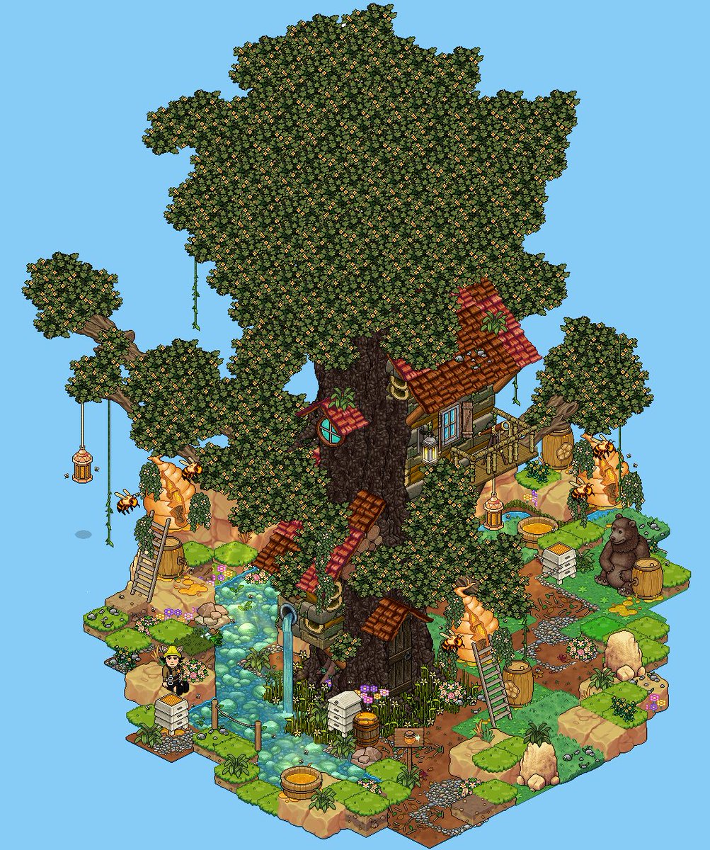 Vale do mel 🐝 - Feito em <a href="/habblivein/">Habblive</a> 
.
.
.
Honey valley 🐝