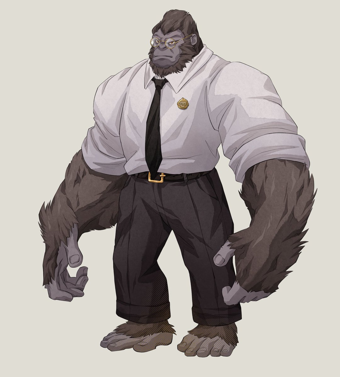 Meet Gideon Silverback, the genius gorilla. 

Blessed with unparalleled intellect, he navigates the complexities of the Evul Universe with ease. As a formidable ally and strategist, Gideon's presence is a force to be reckoned with in any encounter. 🦍
