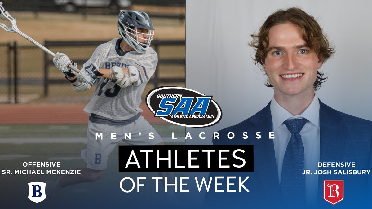 SAA Men’s Lacrosse Report – March 18
ow.ly/M5Uj50QW3UB