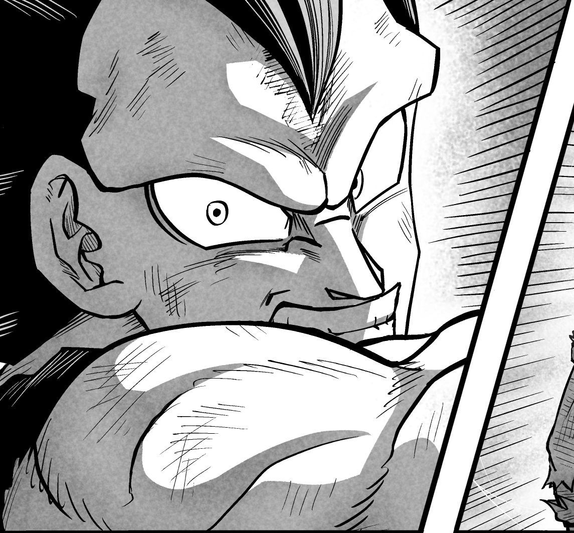DBMultiverse's tweet photo. Vegeta unleashed in #Blancoverse, by @frorenst 
Read https://t.co/7LzMra806x https://t.co/6dqNat2H7m