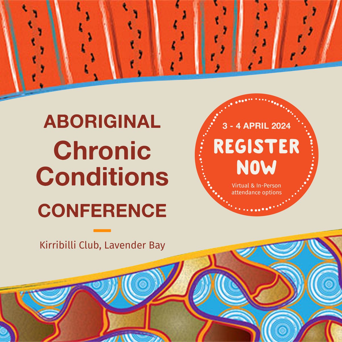 We are excited to announce the 2024 Aboriginal Chronic Care Conference, hosted by the ACCN and The AH&MRC. This year's conference theme is Closing The Gap Priority Reform Areas and Aboriginal Chronic Care. #ClosingTheGap Find out more here: ahmrc.org.au/event/aborigin…